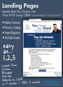 Realtor KiTS Landing Pages